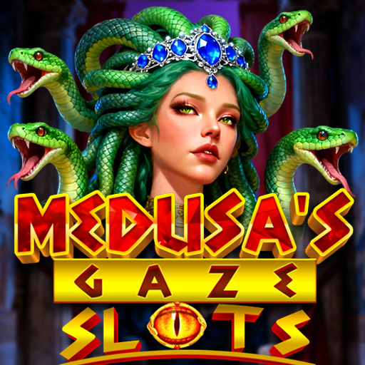Medusa's Gaze Slots Logo